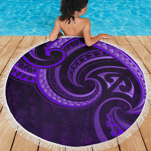 new-zealand-maori-mangopare-beach-blanket-polynesian-purple