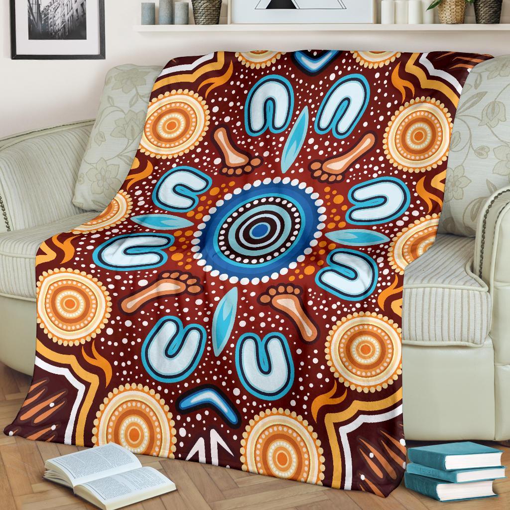 premium-blanket-indigenous-circle-dot-painting-ver02