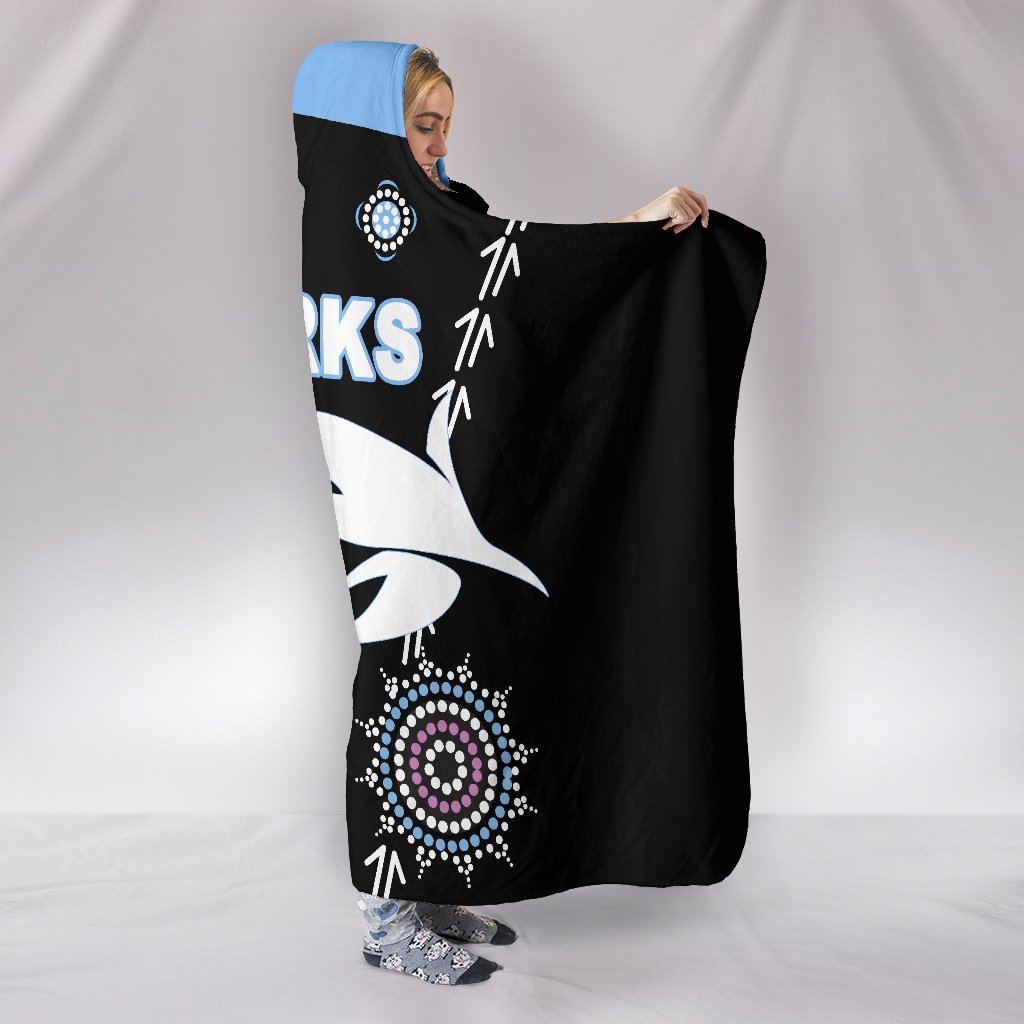 cronulla-hooded-blanket-sharks-simple-indigenous-black