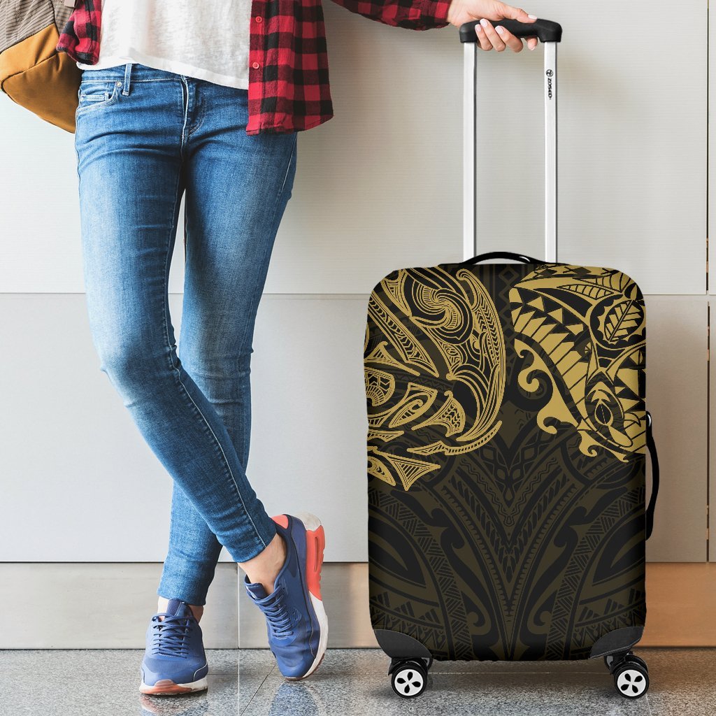 new-zealand-luggage-covers-maori-polynesian-tattoo-gold
