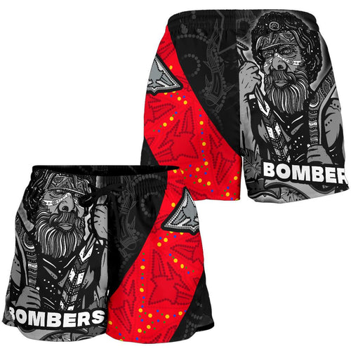 Bombers Naidoc Week All Over Print Women's Shorts Essendon Ingenious Spesial Version - Vibe Hoodie