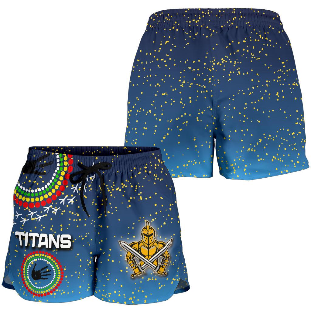 Naidoc Titans Women Shorts Gold Coast Aboriginal - Vibe Hoodie