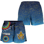 Naidoc Titans Women Shorts Gold Coast Aboriginal - Vibe Hoodie