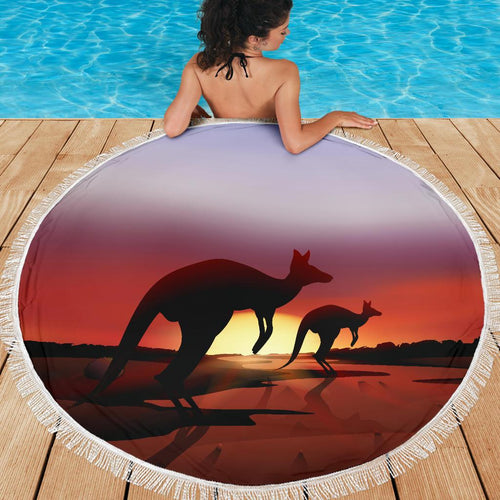 beach-blanket-kangaroo-blanket-sunset-ver07-59-x-59-inches