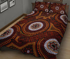 aboriginal-quilt-bed-set-aboriginal-human-dot-painting-art