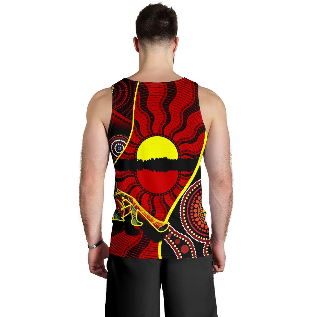 mens-tank-top-australia-aboriginal-dots-with-didgeridoo