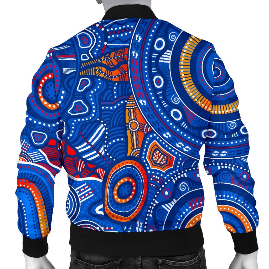 aboriginal-mens-bomber-jacket-indigenous-footprint-patterns-blue-color