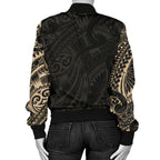 new-zealand-women-bomber-jacket-maori-turtle-tattoo-gold