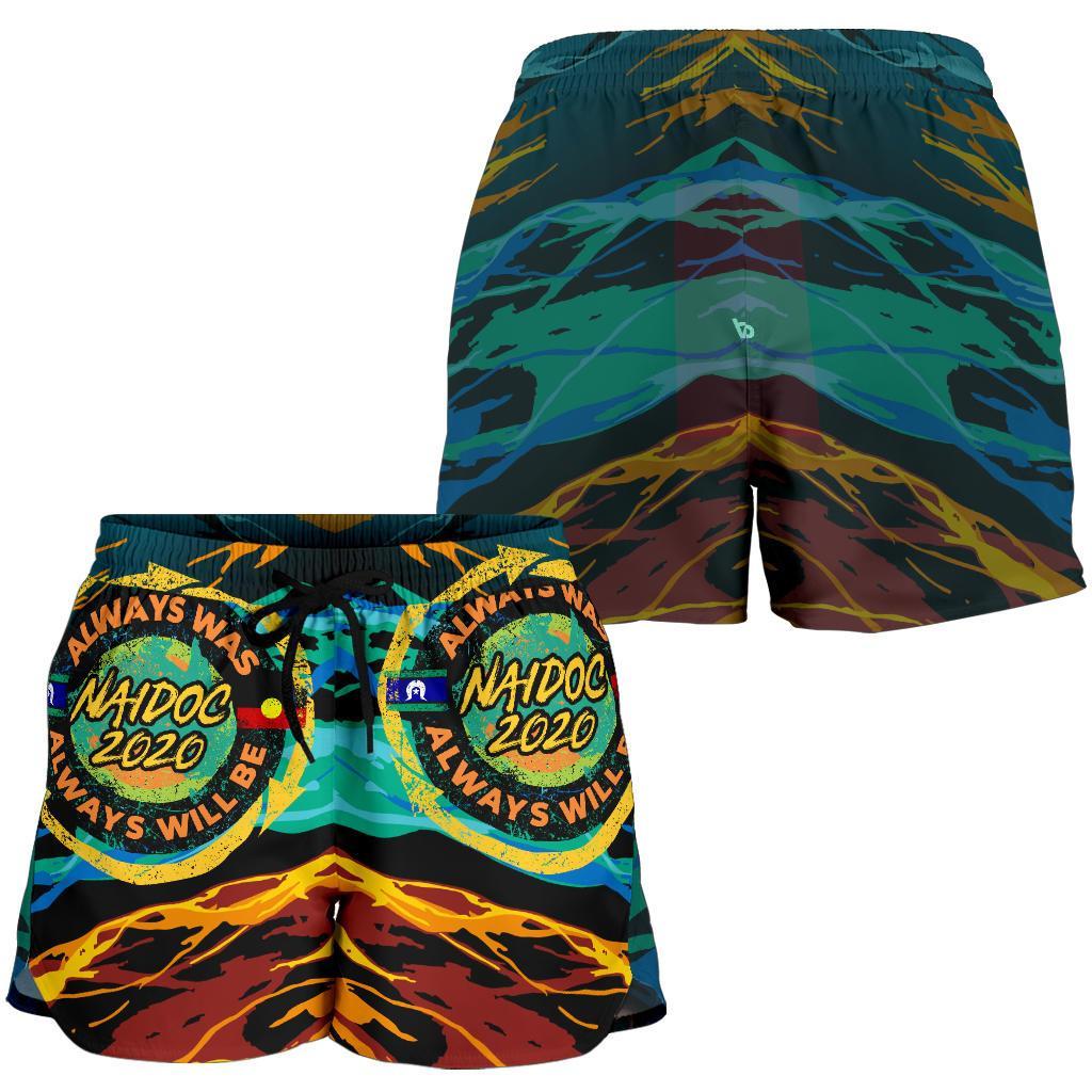 Women's Shorts - Naidoc Always Was, Always Will Be - Vibe Hoodie