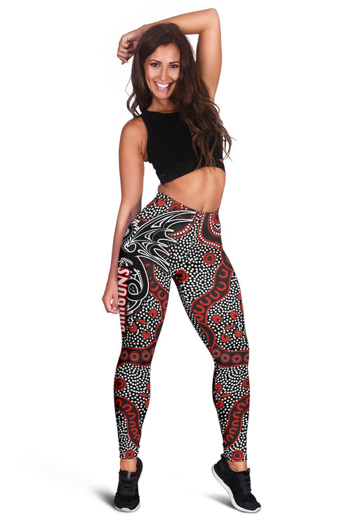 st-george-dragons-women-leggings-unique-indigenous