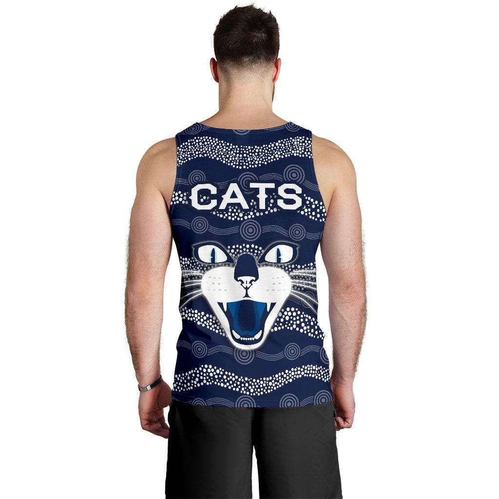 geelong-men-tank-top-cats-indigenous-navy