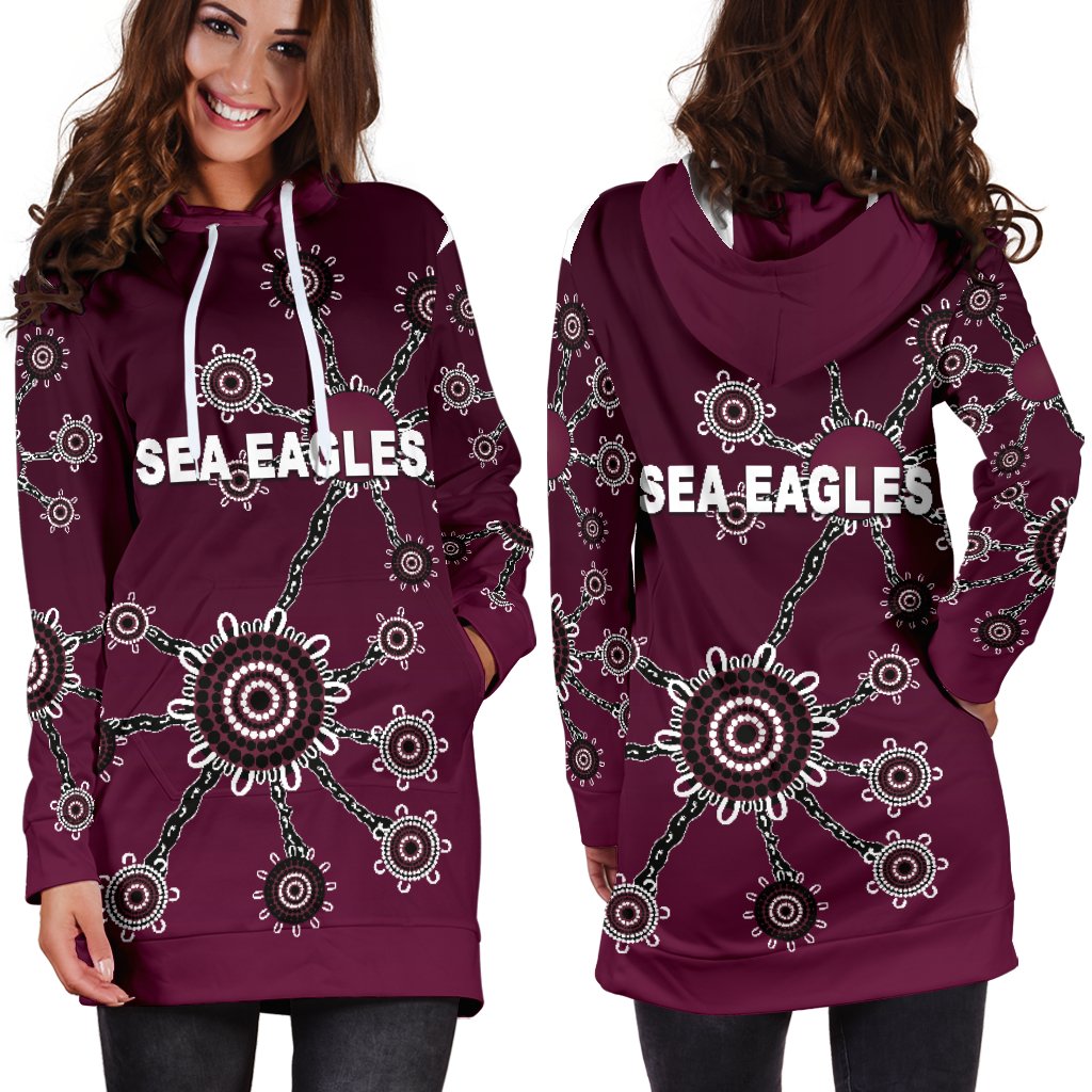 warringah-womens-hoodie-dress-sea-eagles-simple-indigenous