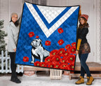 bulldogs-premium-quilt-poppy-flowers