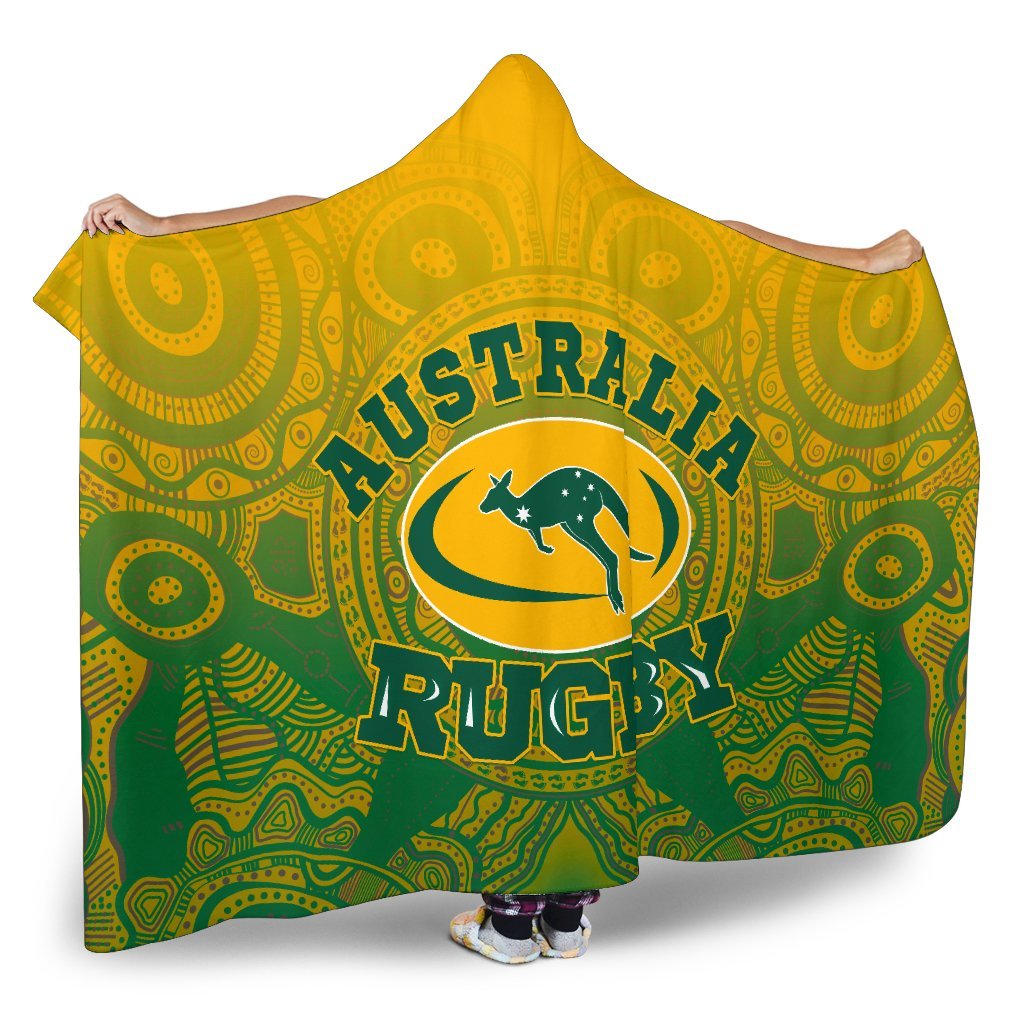 aboriginal-hooded-blanket-australia-rugby-and-coat-of-arms-ver02