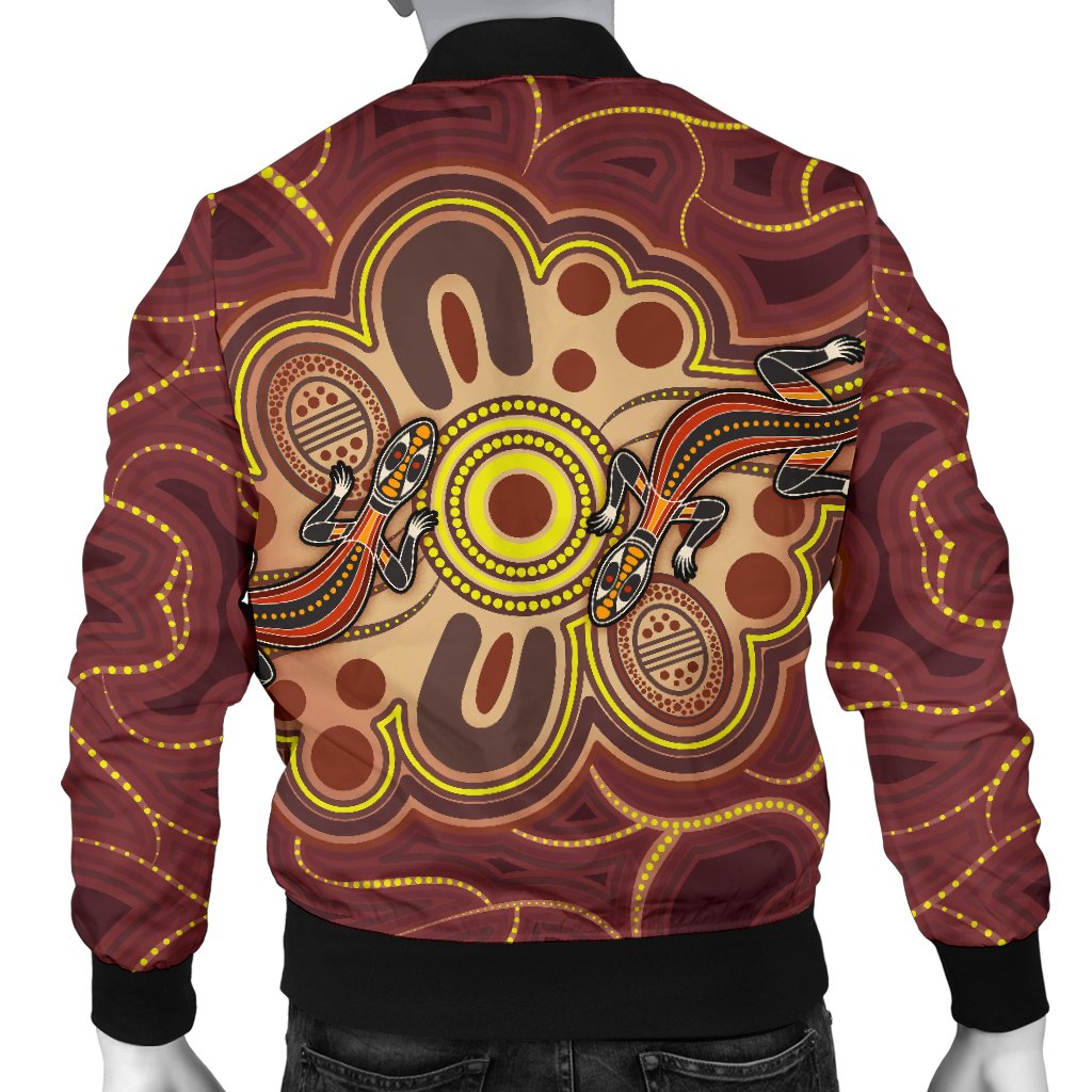 aboriginal-mens-bomber-jacket-indigenous-lizard-dot-painting-art