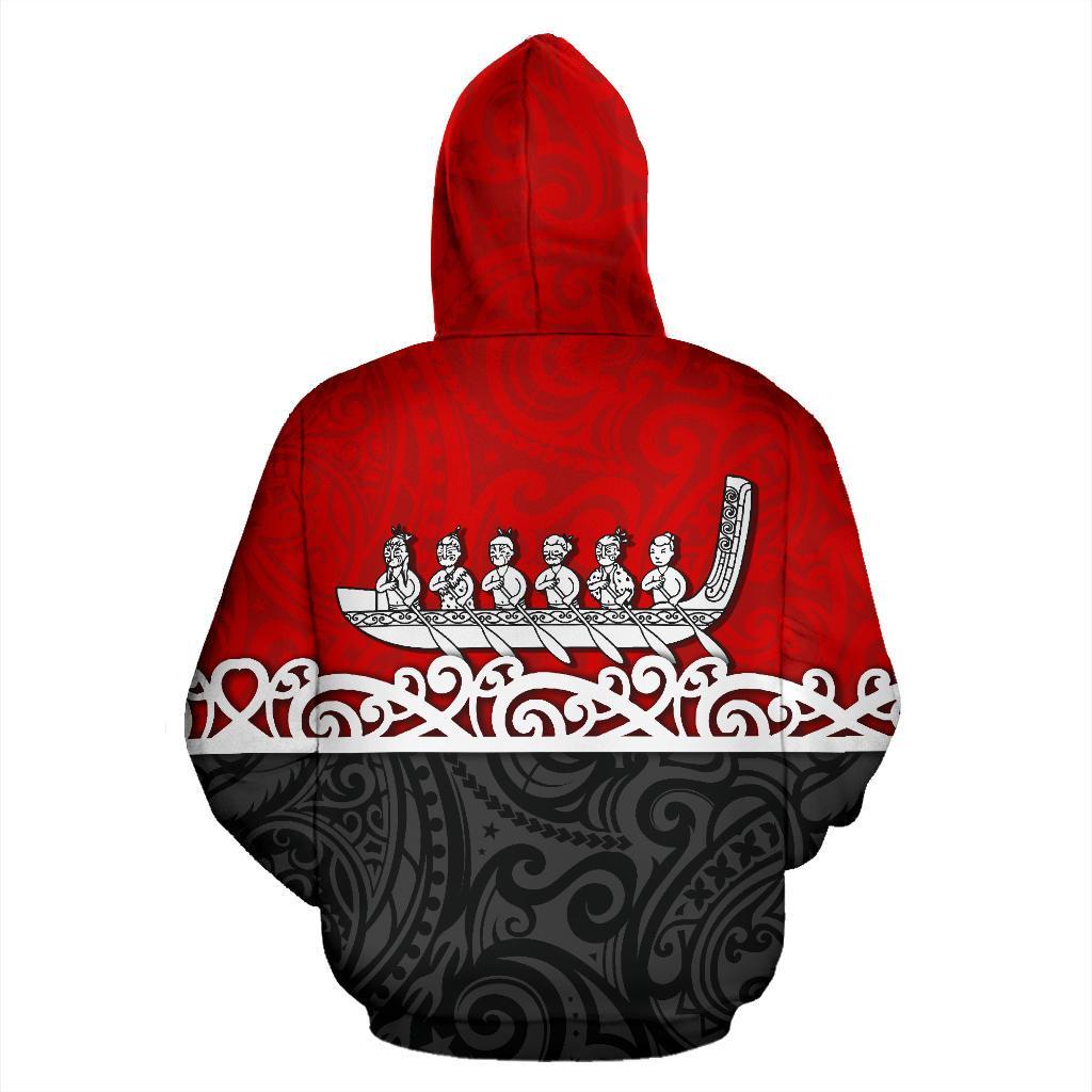 new-zealand-hoodie-maori-waka-pullover-hoodie-red