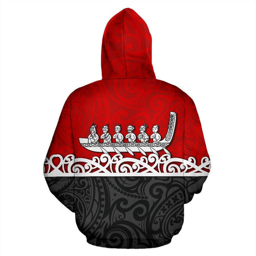 new-zealand-hoodie-maori-waka-pullover-hoodie-red