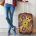 aboriginal-luggage-covers-indigenous-lizard-dot-painting-art