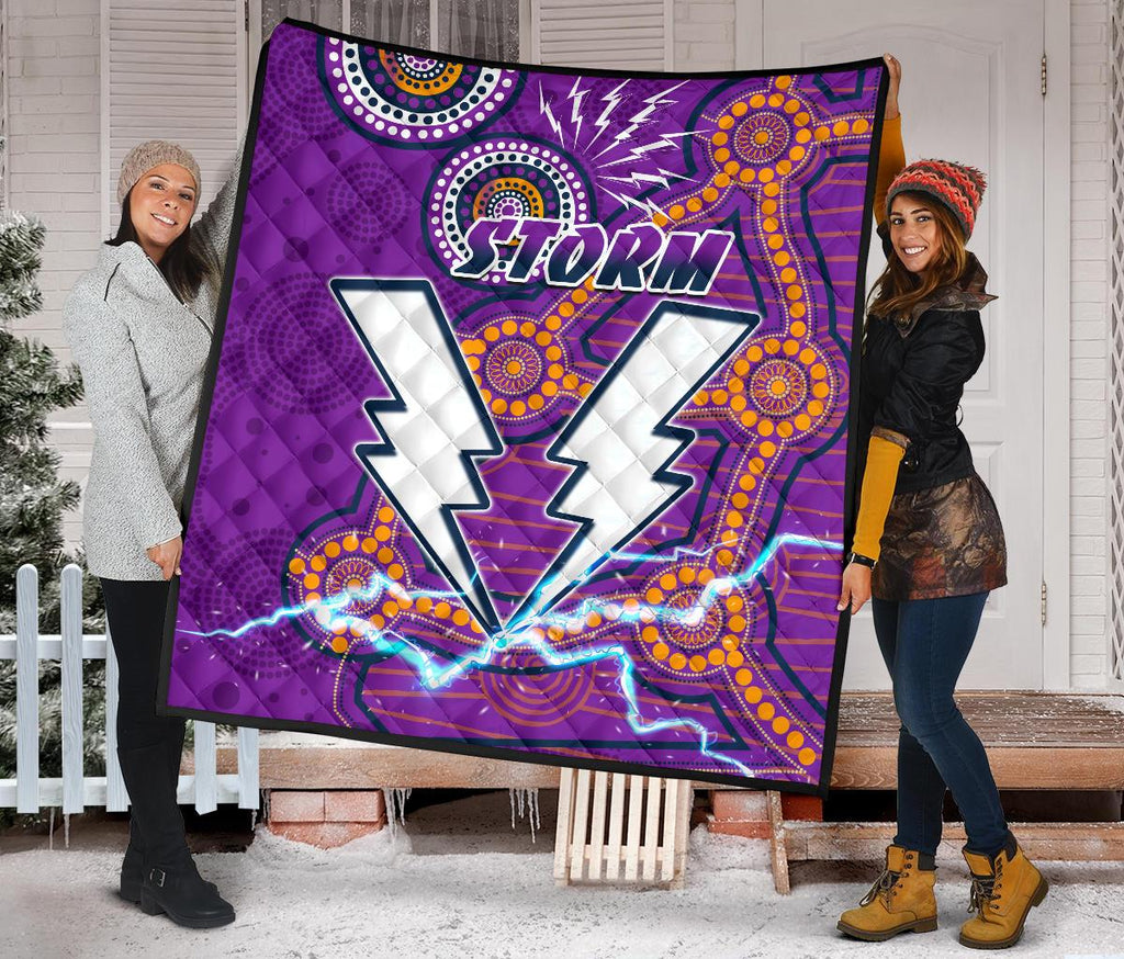 storm-premium-quilt-melbourne-indigenous-thunder