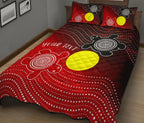 custom-aboriginal-quilt-bed-set-indigenous-circle-dot-painting-style