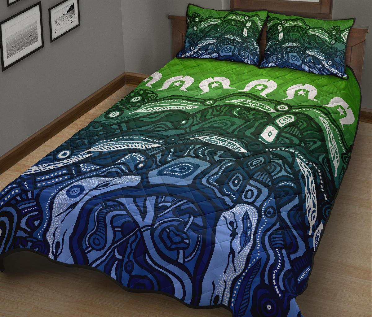 torres-strait-islands-quilt-bed-set-blue