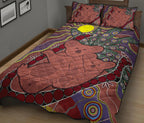 aboriginal-quilt-cover-set-koala-patterns-dot-painting