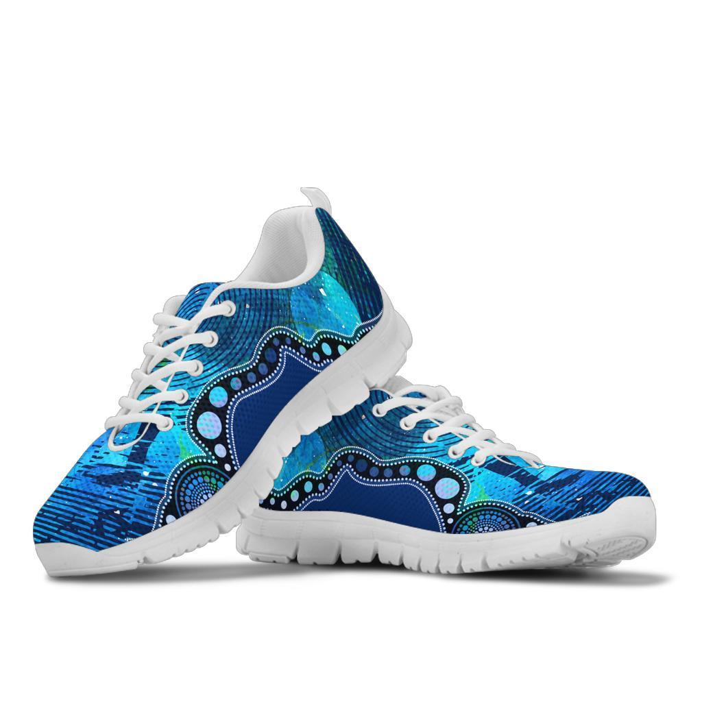 aboriginal-sneakers-australia-indigenous-flag-circle-dot-painting-art-blue