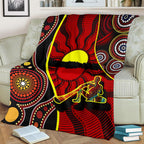 premium-blanket-australia-aboriginal-dots-with-didgeridoo