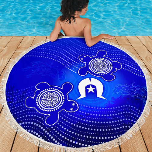 torres-strait-islanders-beach-blanket-torres-symbol-with-turtle