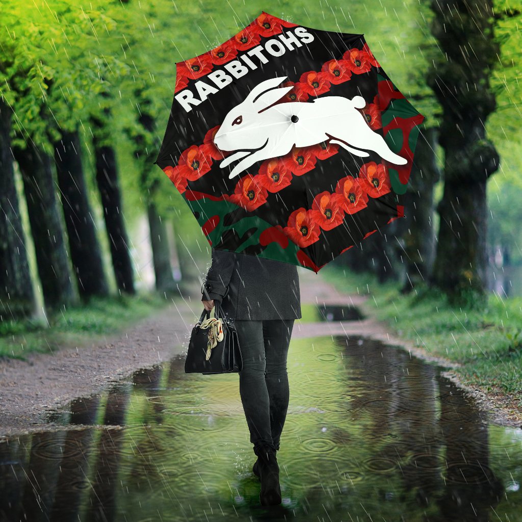 south-sydney-rabbitohs-all-over-print-umbrellas-anzac-day-poppy-flower-vibes