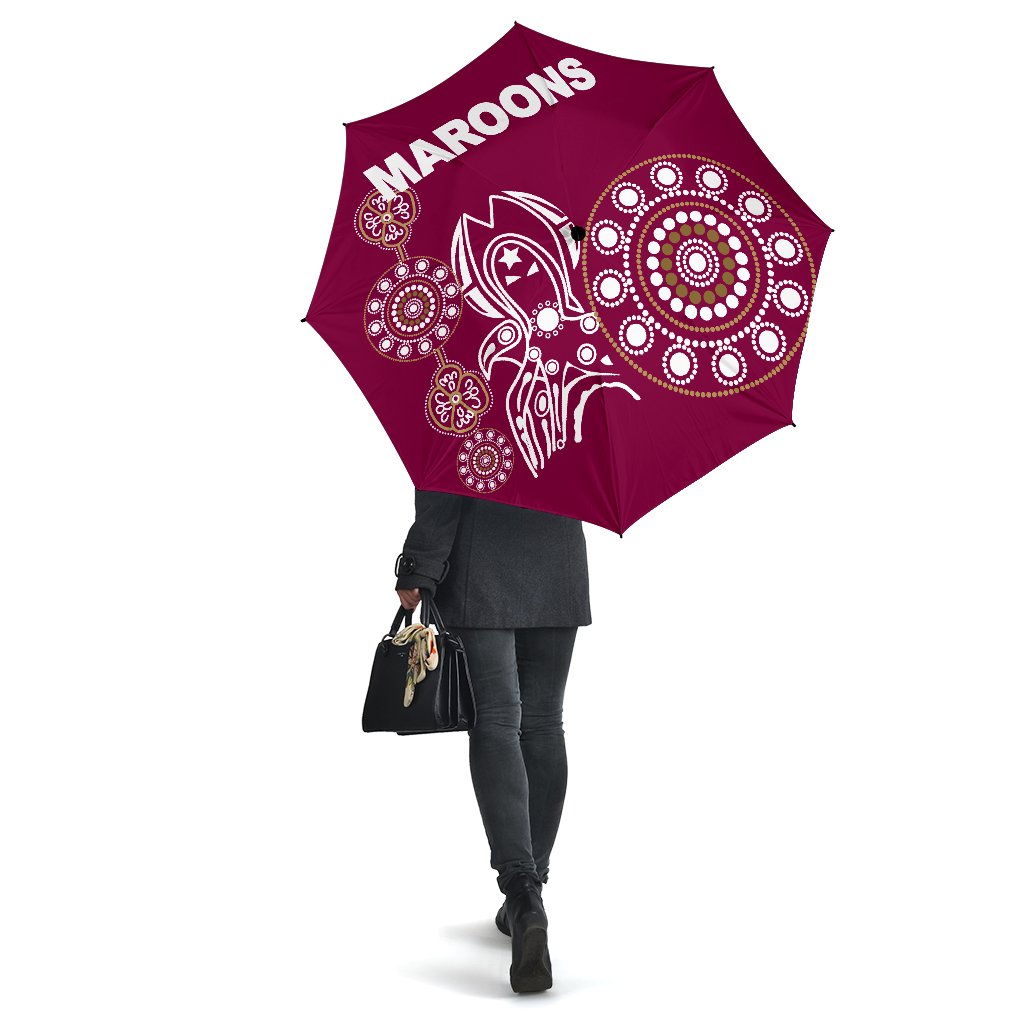 queensland-all-over-print-umbrellas-maroons-simple-indigenous