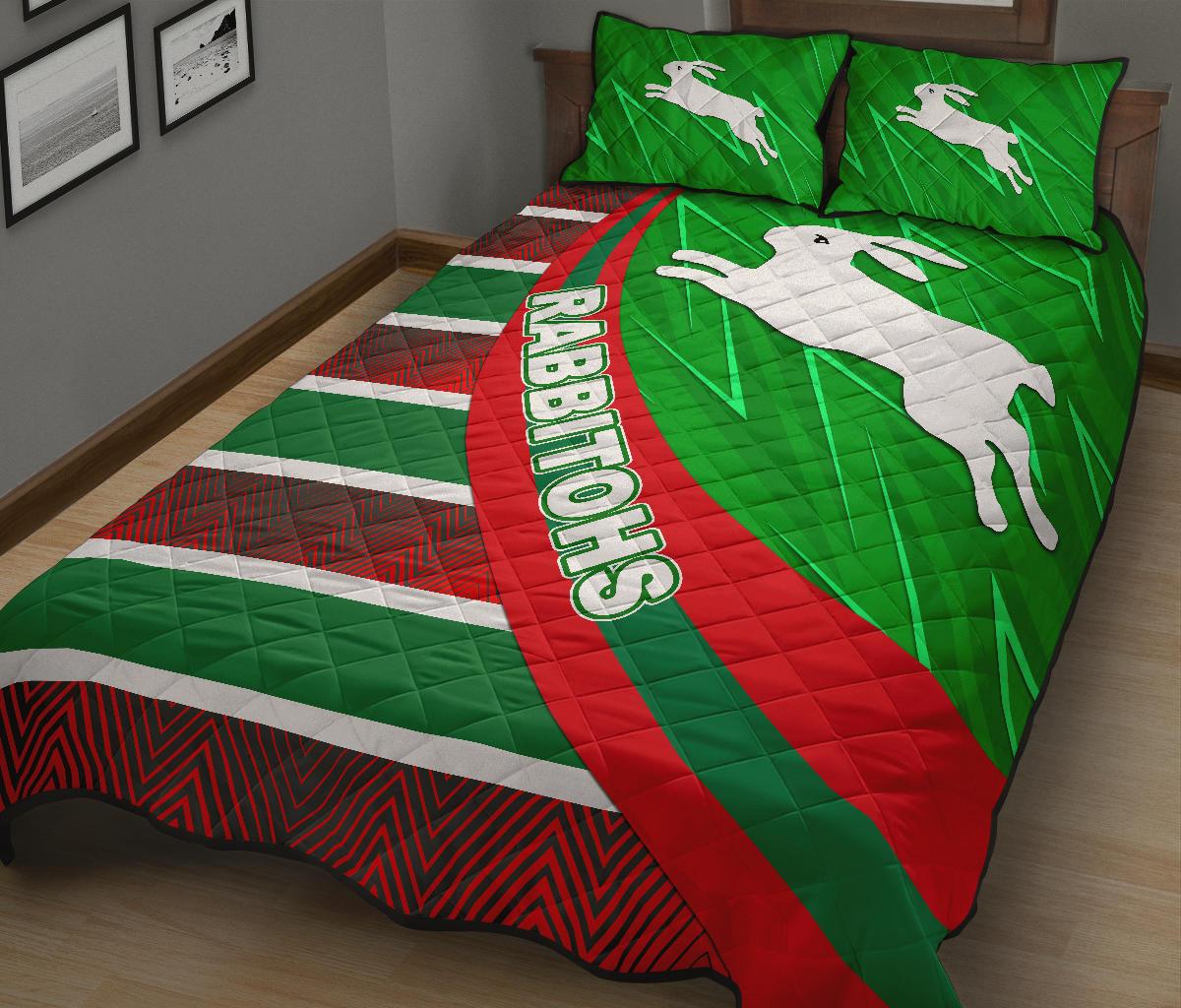 south-sydney-rabbitohs-quilt-bed-set-victorian-vibes