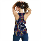 Adelaide Women Racerback Tank Indigenous Crows Footprint - Vibe Hoodie