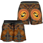 Aboriginal Shorts, Lizard - Kangaroo Dot Painting Women - Vibe Hoodie