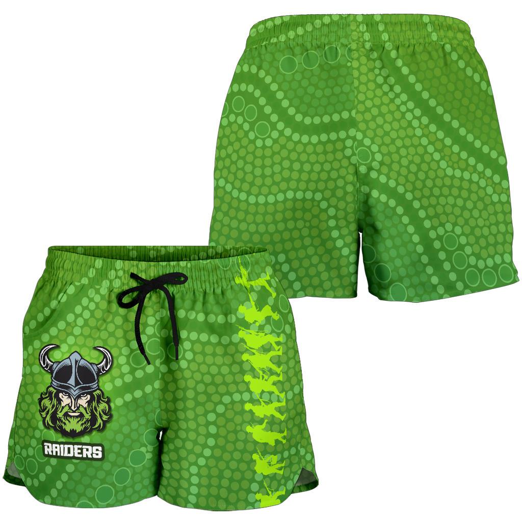 Canberra Raiders Women Shorts Anzac Country Style - Vibe Hoodie