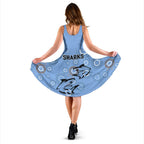 Cronulla-Sutherland Women's Dress Sharks Anzac Day Unique Indigenous - Vibe Hoodie