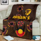 hawthorn-premium-blanket-hawks-indigenous-brown