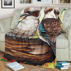 premium-blanket-kookaburra-with-waratah