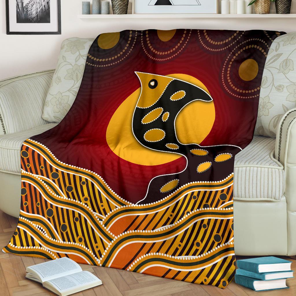 premium-blanket-aboriginal-dot-patterns-fish