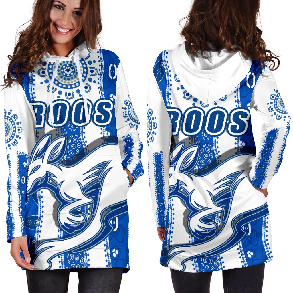 melbourne-kangaroos-women-hoodie-dress-indigenous-north-roos-white