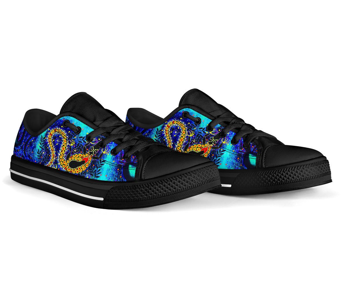 aboriginal-low-top-shoes-indigenous-crocodile