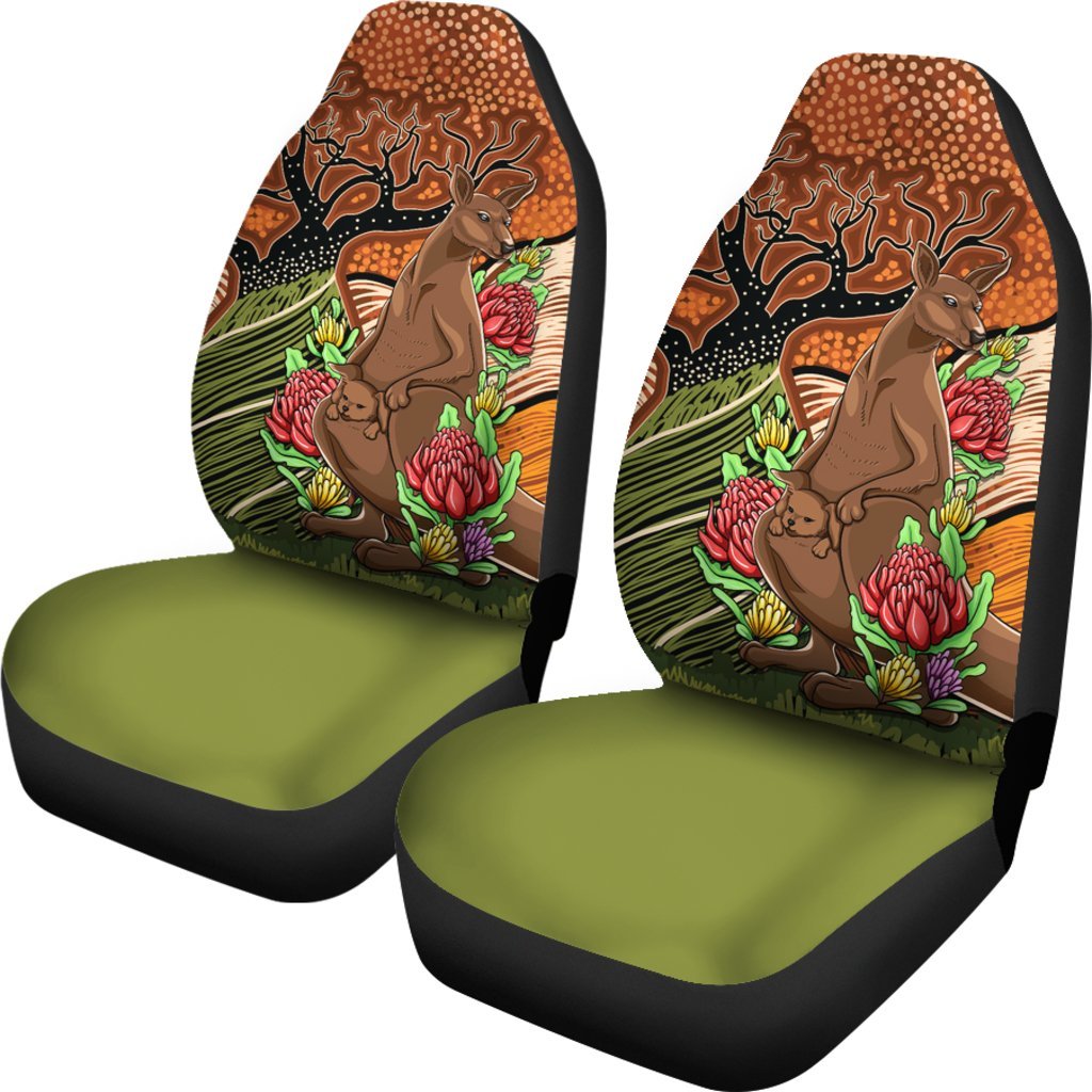 aboriginal-car-seat-covers-kangaroo-with-indigenous-tree