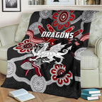 dragons-premium-blanket-st-george-indigenous-black