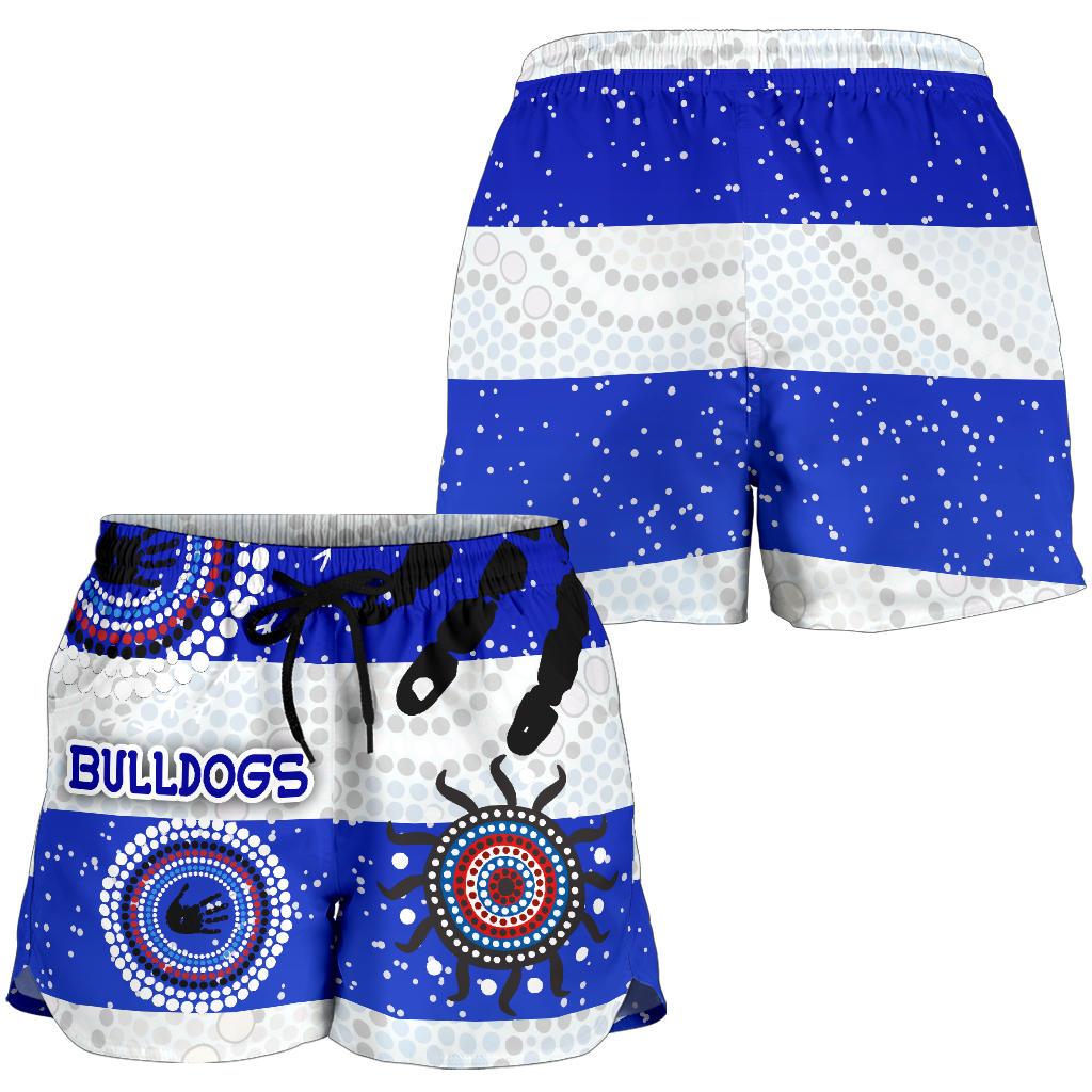 Bulldogs Women Shorts Indigenous Country Style No.1 - Vibe Hoodie