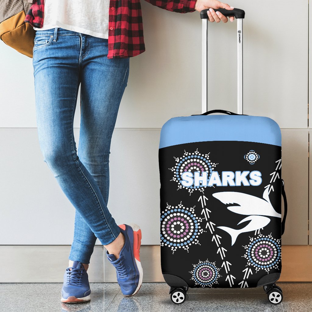 cronulla-luggage-covers-sharks-simple-indigenous-black