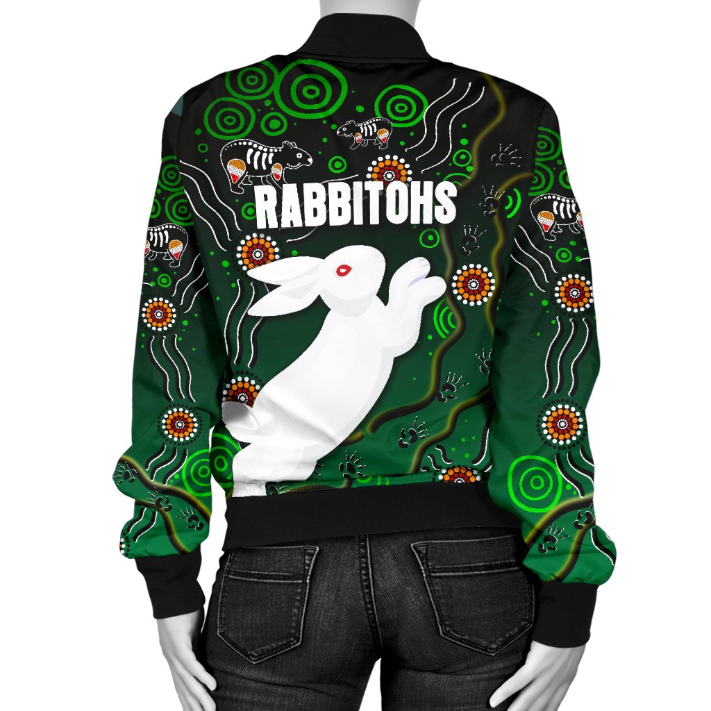 rabbitohs-womens-bomber-jacket-simple-indigenous