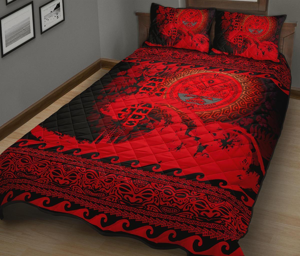 marshall-island-quilt-bed-sets-wave-red