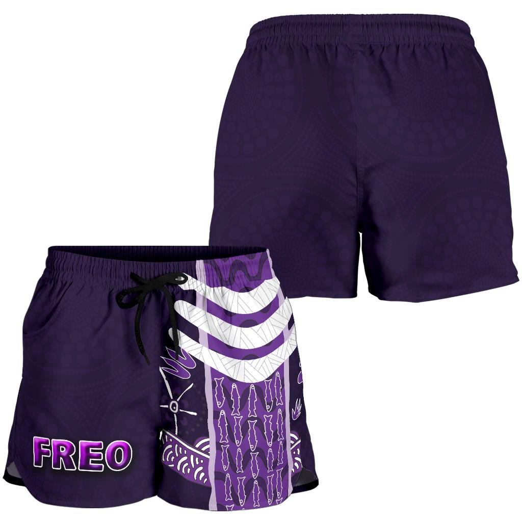 Fremantle Women Shorts Dockers Simple Indigenous Freo - Vibe Hoodie