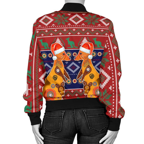 christmas-womens-bomber-jacket-mother-kangaroo-in-christmas