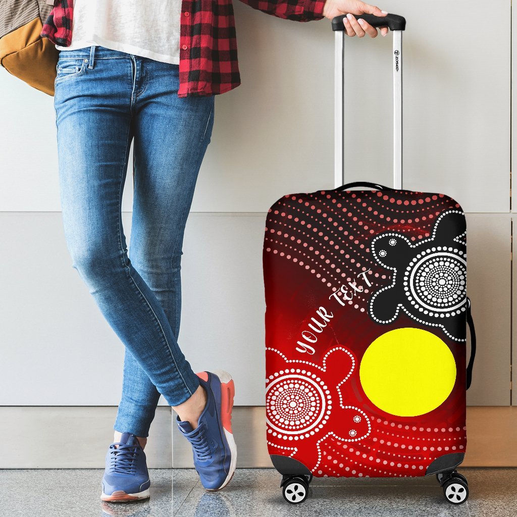 custom-aboriginal-luggage-covers-indigenous-circle-dot-painting-style